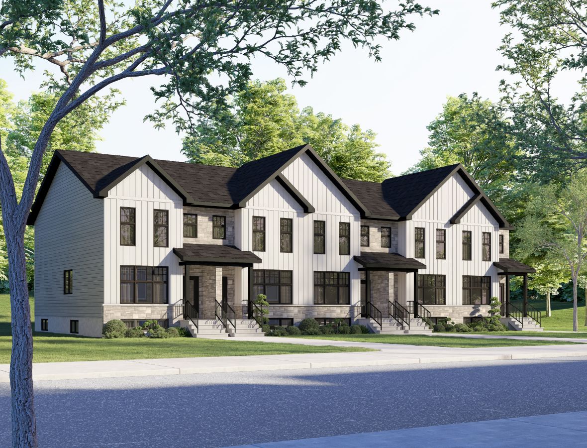 Maisons en rangée Lanoraie - Lanaudière - Les Habitations Entourages